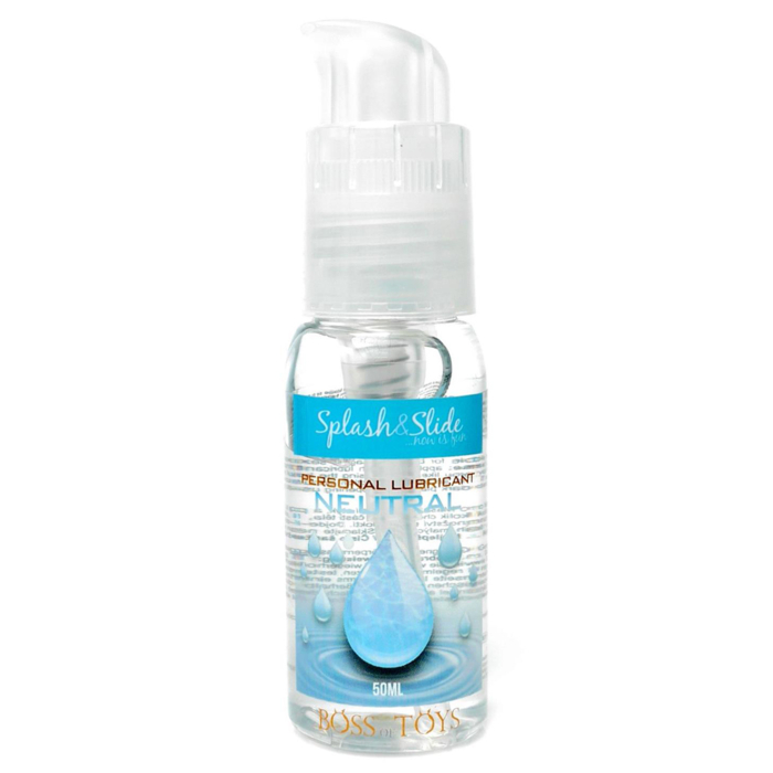 Λιπαντικό Splash and Slide Personal Neutral με Βάση το Νερό 50ml - Cobeco Pharma