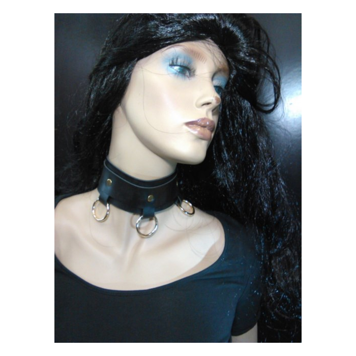 Κολάρο Με Τρεις Χρυσούς Κρίκους - 2002361