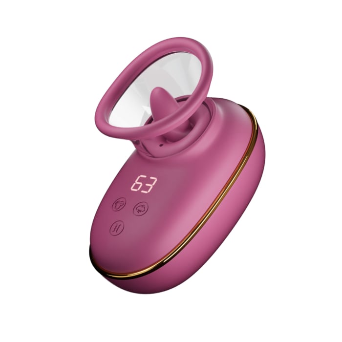 She.E.O Licking Clitoral Automatic Pump - Pink