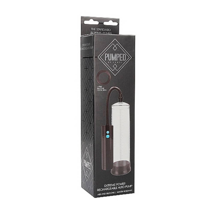 Extreme Power Rechargeable Auto Pump - Transparent
