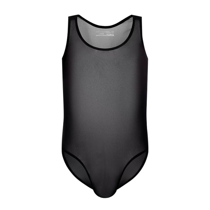 Mens Bodysuit Black