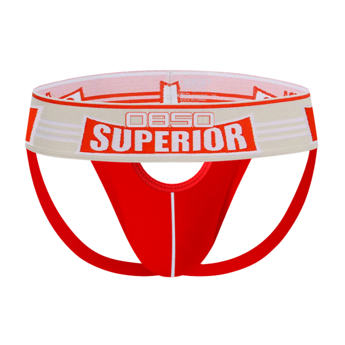 Sexy Men's Underwear Jock Strap Red