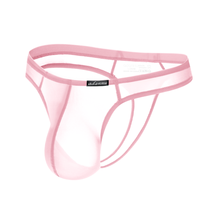 Sexy Gay Men Underwear String Pink