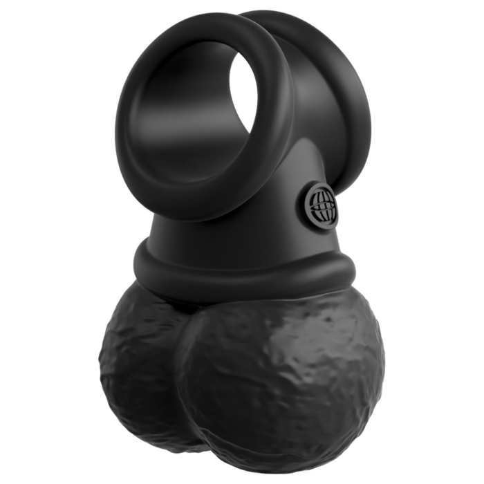 Δαχτυλίδι Πέους The Crown Jewels Weighted Swinging Balls Cock Ring με Όρχεις - Pipedream