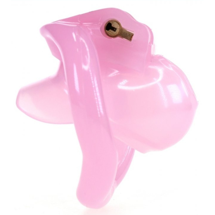 Κλουβί Πέους Nano Chastity Cage 5.7 x 3.2cm - Ροζ