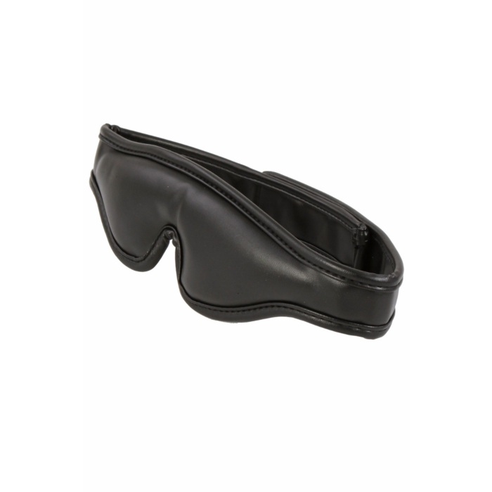 Black Padded Blindfold Velcro