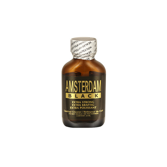Leather Cleaner Poppers Amsterdam BLACK 24ml