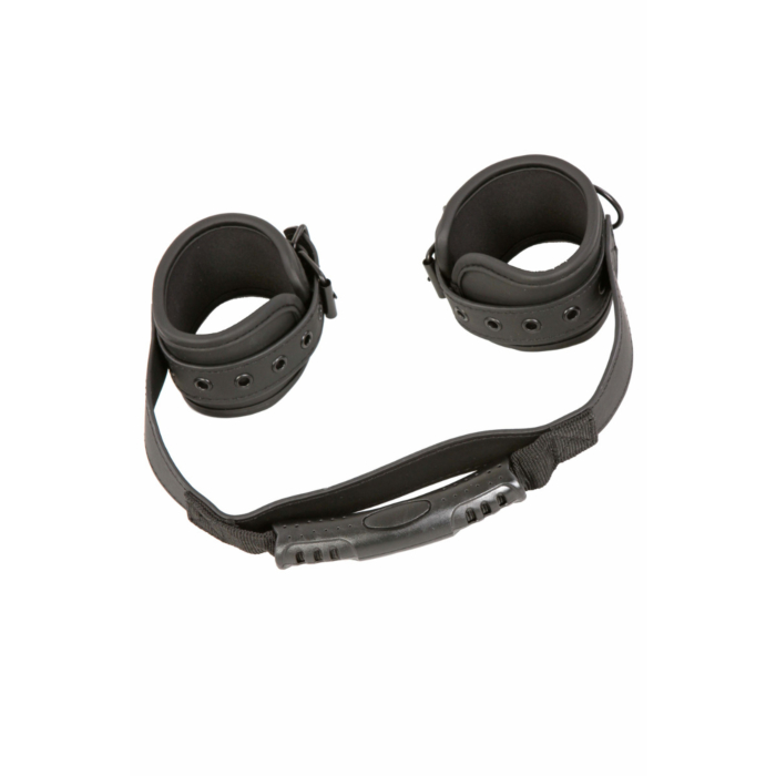 Connected Handcuffs - Black Linked Hand cuffs