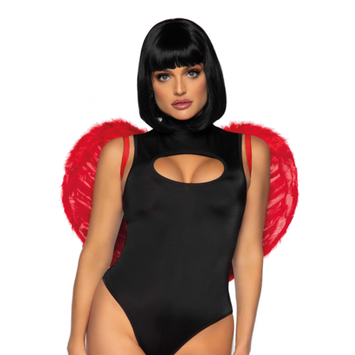 Marabou feather devil wings