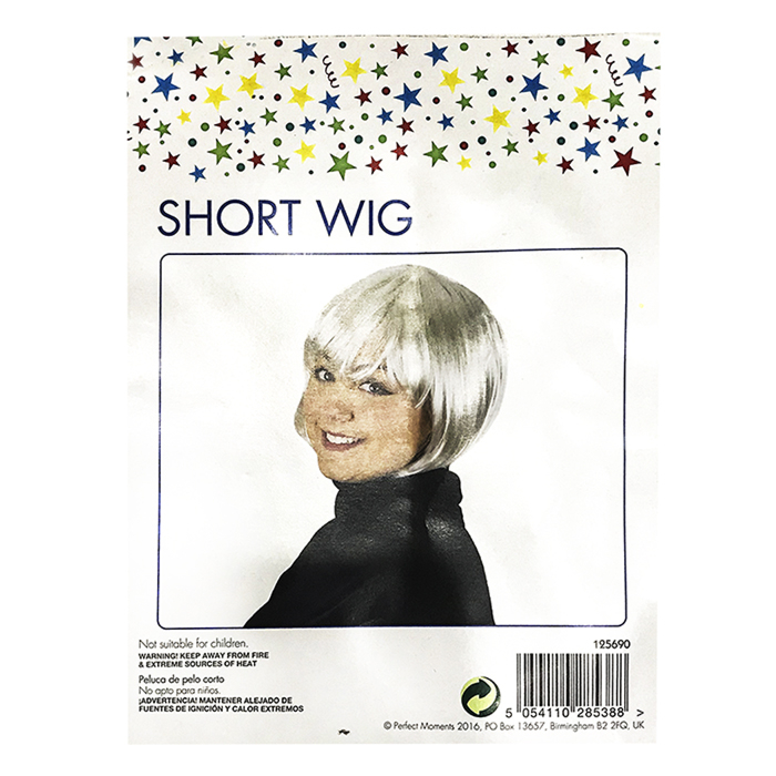 Short wig blonde