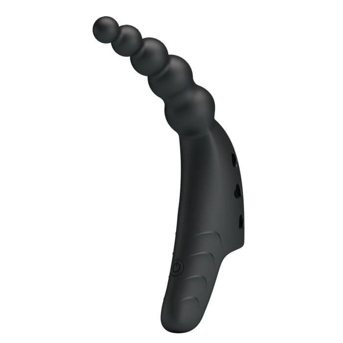 PRETTY LOVE - JORDIN FINGER VIBRATOR 10 VIBRATIONS BLACK