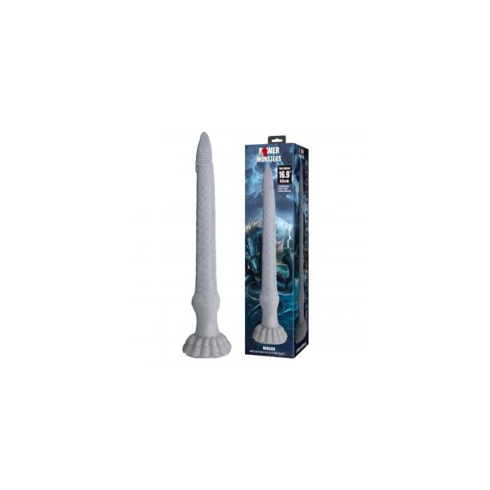 Power Monsters Basilisk – 43 cm Rippled Monster Silicone Dildo