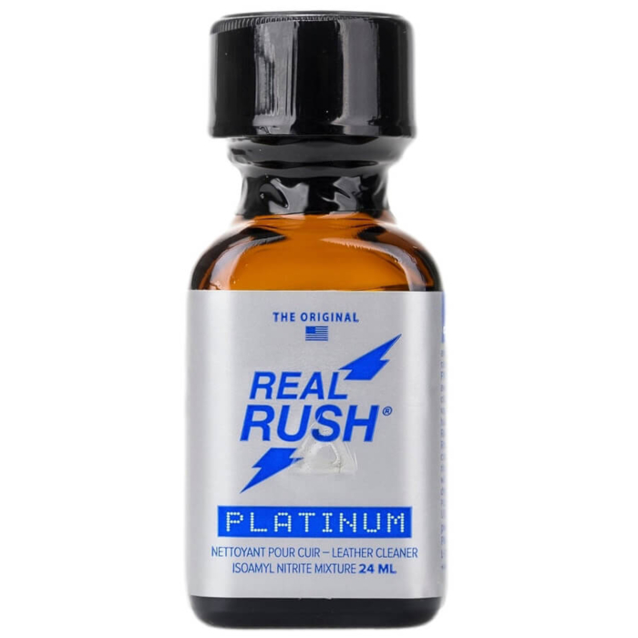Leather Cleaner Poppers REAL RUSH PLATINUM 24ml