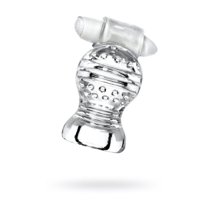Lingam Shakti Vibrating Masturbator – Transparent