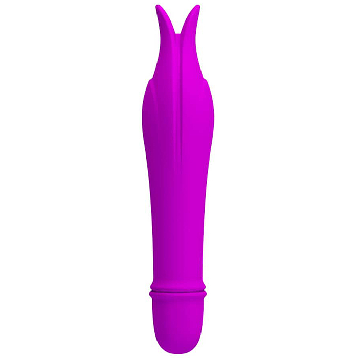 Μικρός Δονητής Σιλικόνης Edward Vibrator (Μωβ) - Pretty Love