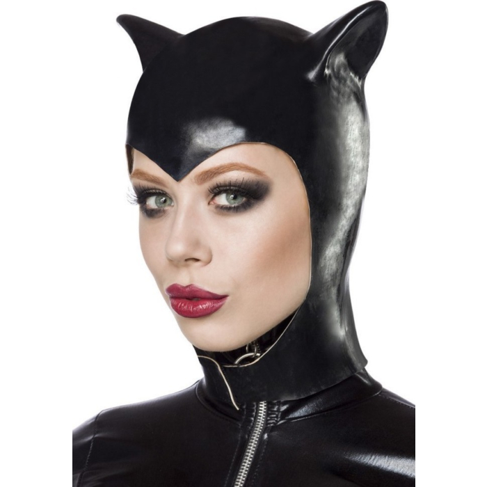 Λάτεξ Μάσκα Catwoman - One Size