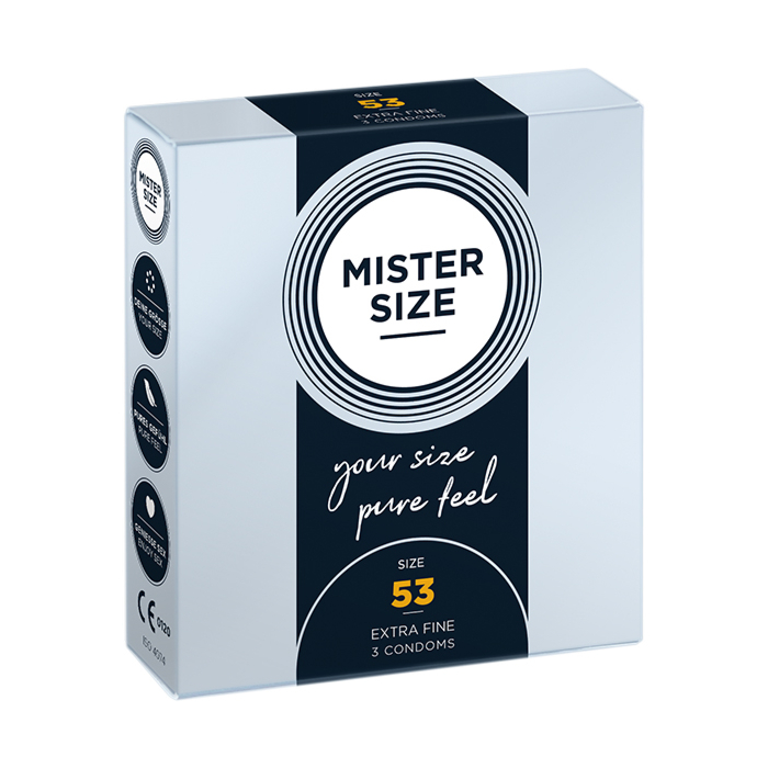 Προφυλακτικά MISTER SIZE 53 mm (3 pcs)