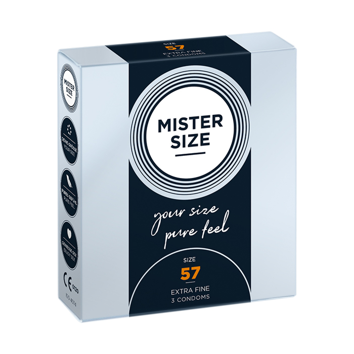 Προφυλακτικά MISTER SIZE 57 mm (3 pcs)