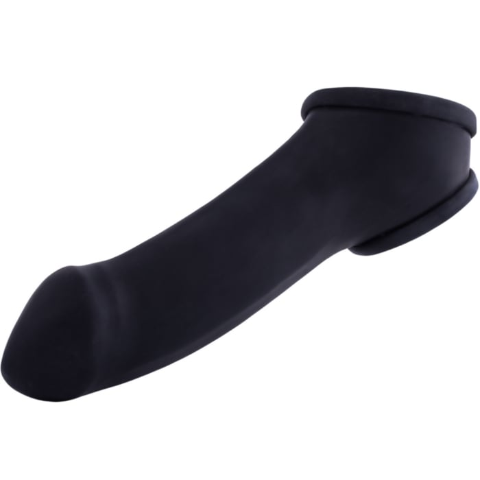 Προέκταση Πέους Latex Penis Sleeve Erik 13 cm - Μαύρη