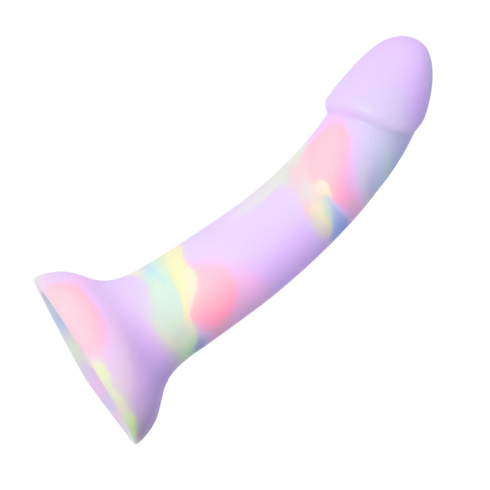 Colorful Silicone Realistic Dildo 