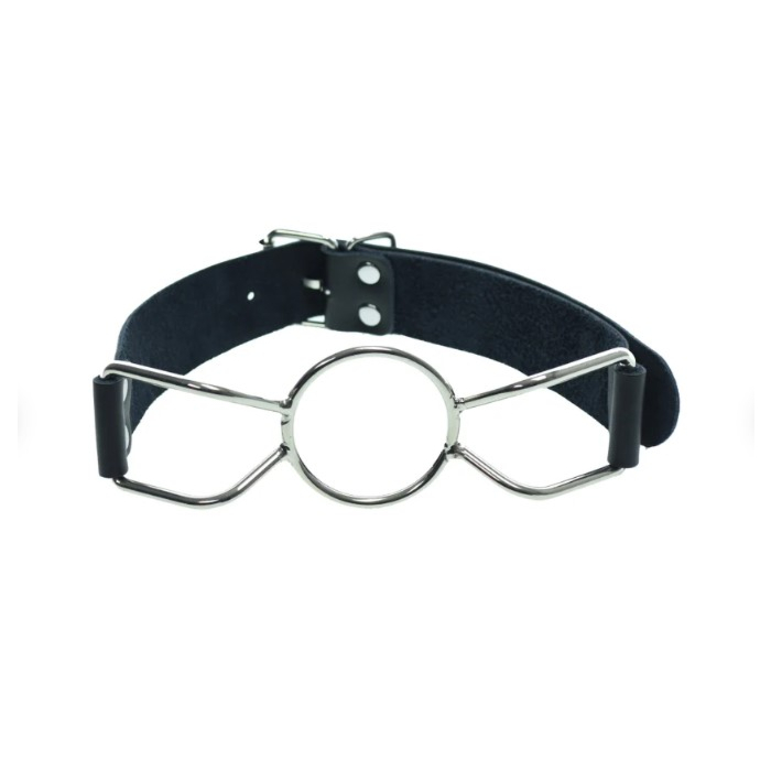 Open Mouth Spider Gag Medium - Black