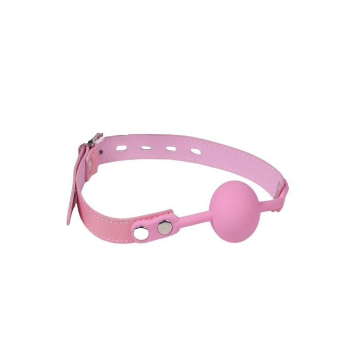 Glamor Gag with Silicone Ball - Pink