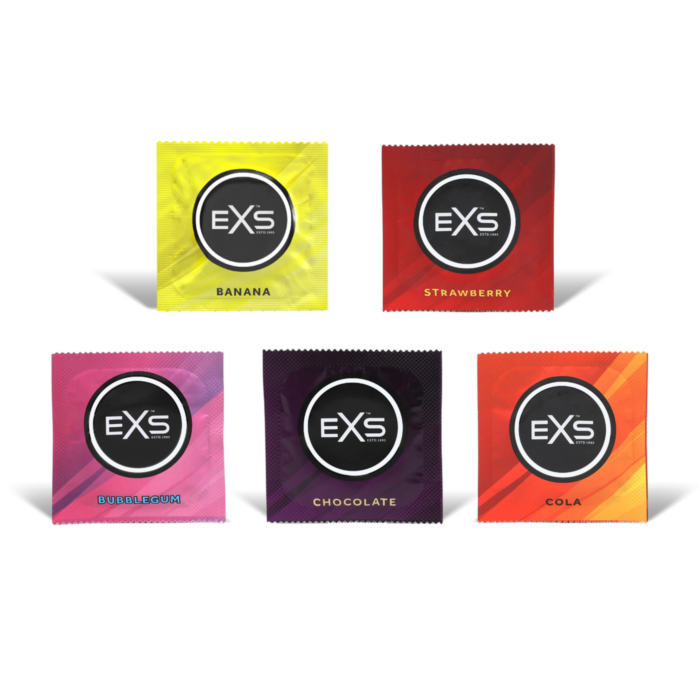 EXS Mixed Flavoured - Condoms - 1 Pieces Random