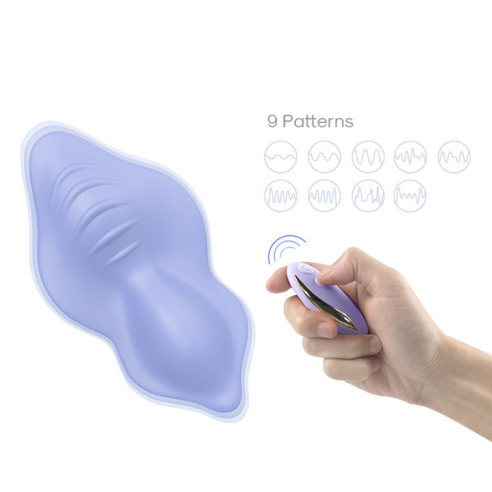 Φορετός Δονητής Κλειτορίδας Whisper Panty Vibrator με Τηλεχειρισμό - Μωβ