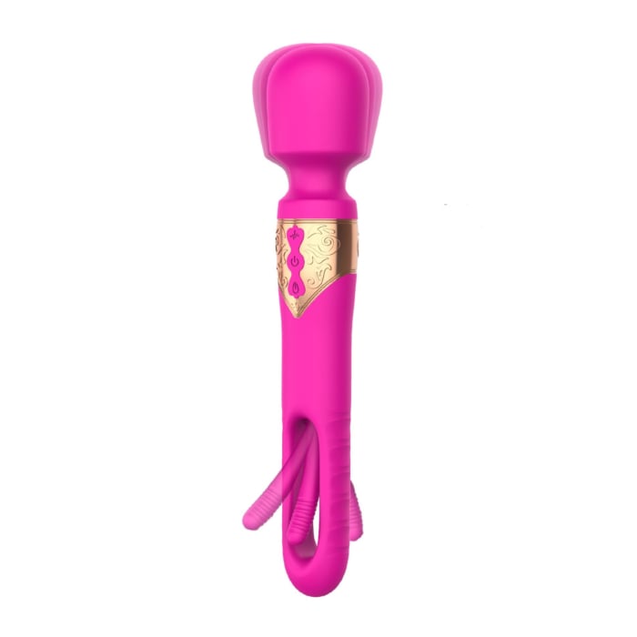 B - Series Flicking Tongue Wand Vibrator 25.9 cm
