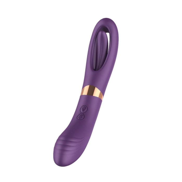 B - Series Flicking Dual G-Spot Vibrator 22.85 cm