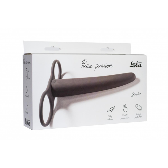 Pure Passion Gimlet Double Penetration Nozzle black