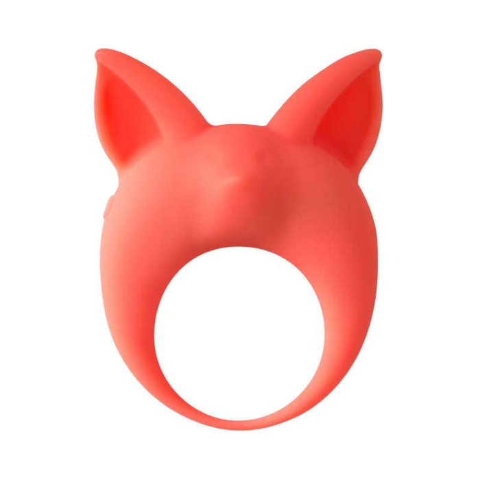 Δονούμενο Δαχτυλίδι Πέους Mimi Animals Kitten Kyle Cock Ring - Πορτοκαλί
