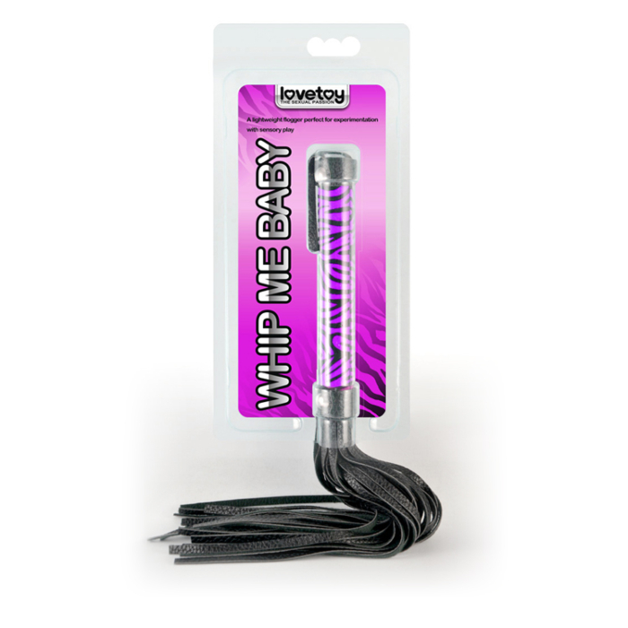 Whip Me Baby Leather Whip Lovetoy
