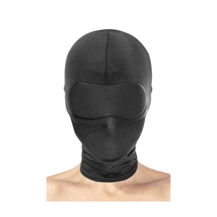  fetish hood - black