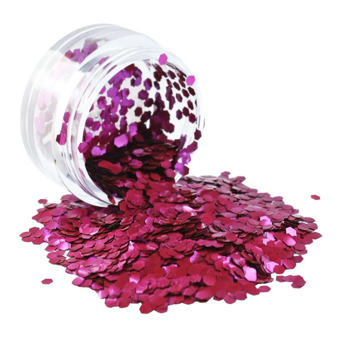 Bio Degradable Shades GlitterShakers - Fuchsia