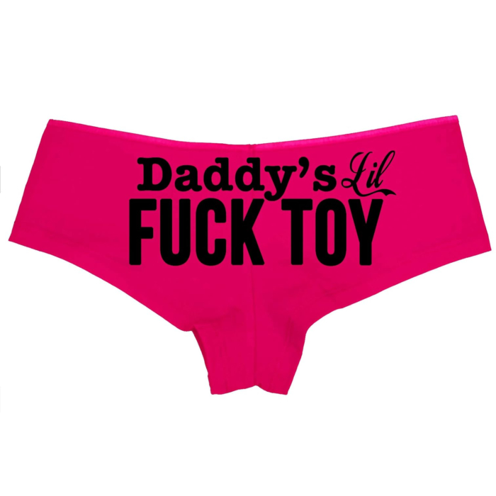 Εσώρουχο με στάμπα-Daddy's lil fuck toy