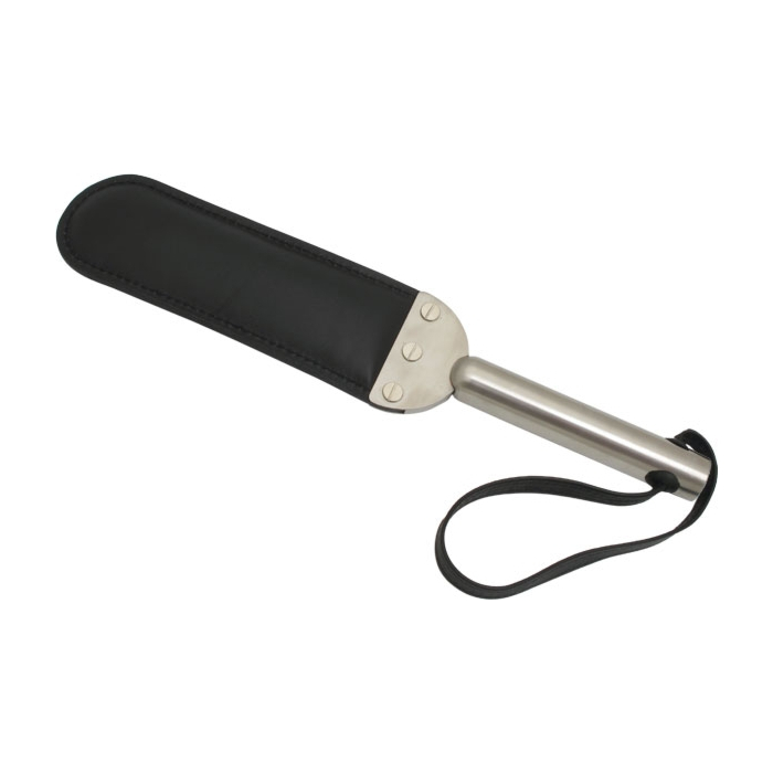 Mister B Impact Leather Paddle Padded Small