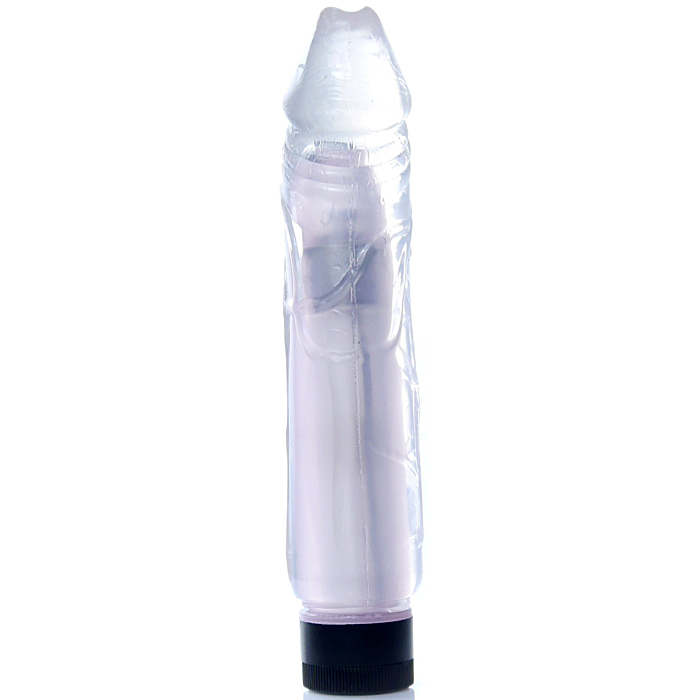 Ρεαλιστικός Δονητής Juicy Jelly Multispeed 22 cm - Clear