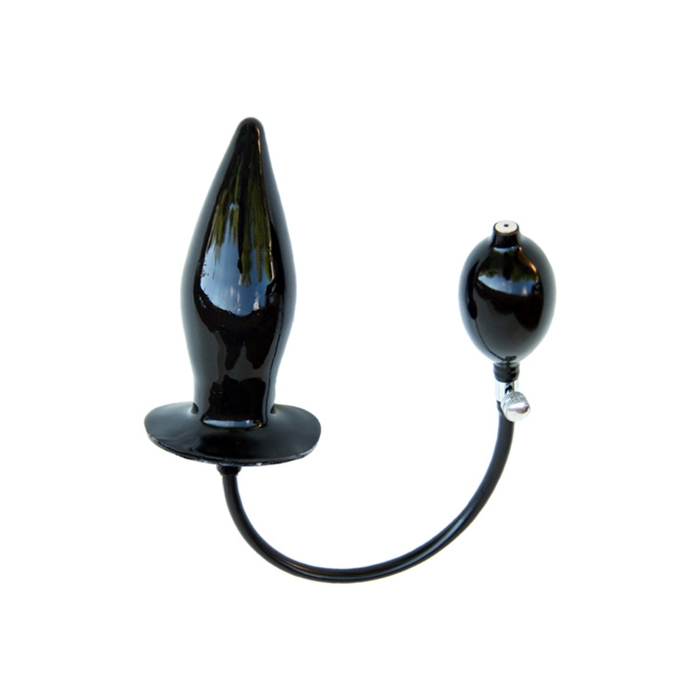 Mister B - Inflatable Solid Butt Plug - Black XL