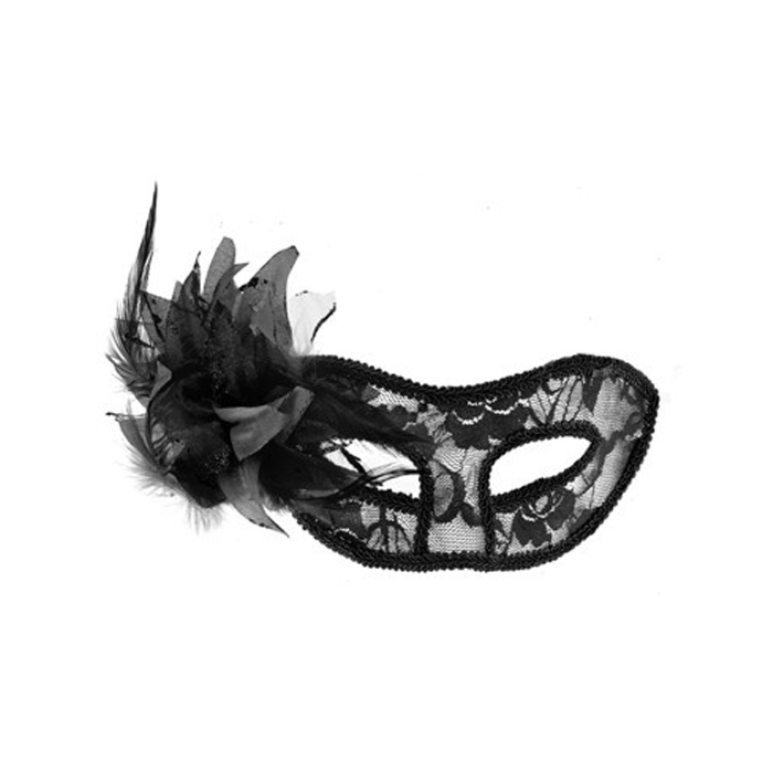 Black transparent mask