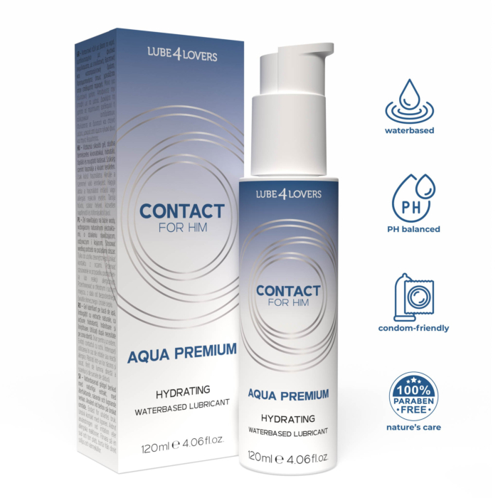 Aqua Premium Vaginal Lubricant 120 ml
