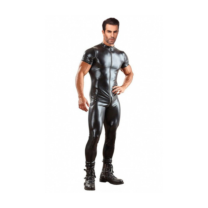 Men's fetish jumpsuit - Black