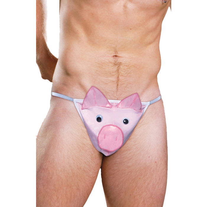 Ανδρικό Bikini Funny Porcusor Ροζ