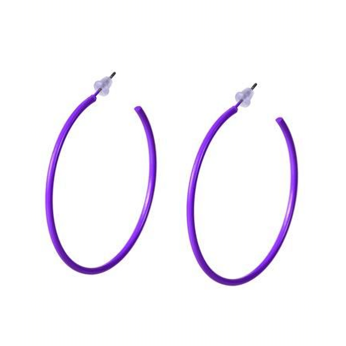 Neon Purple Earring