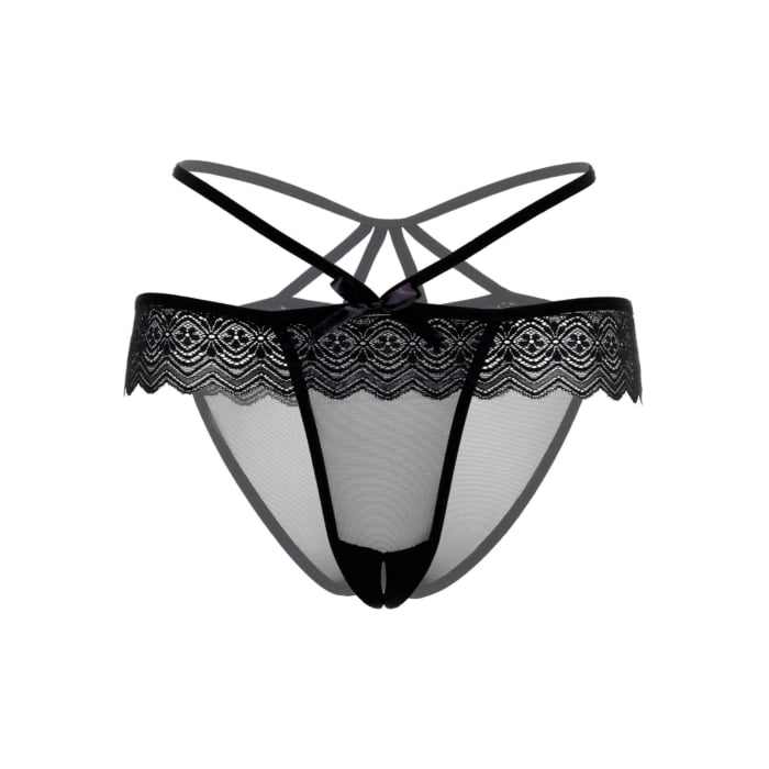 Taylor crotchless panty