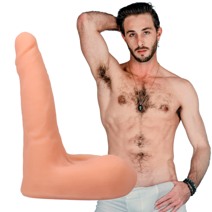 Lucas Frost - Realistic ULTRASKYN Dildo - 7" / 18 cm - Vanilla