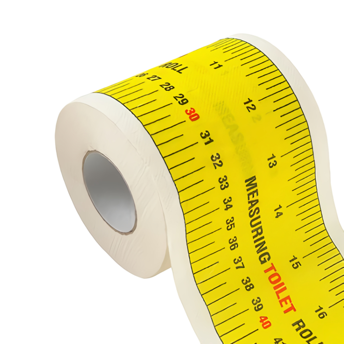 MEASURE YOUR TOILET PAPER