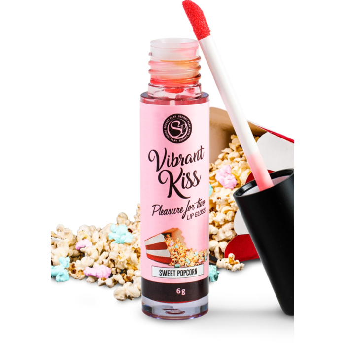 SECRETPLAY LIP GLOSS VIBRANT KISS - POPCORN