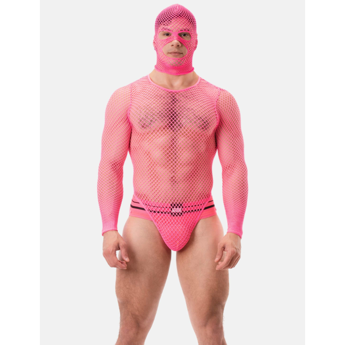 Barcode Berlin Fishnet Body Como Neon Pink