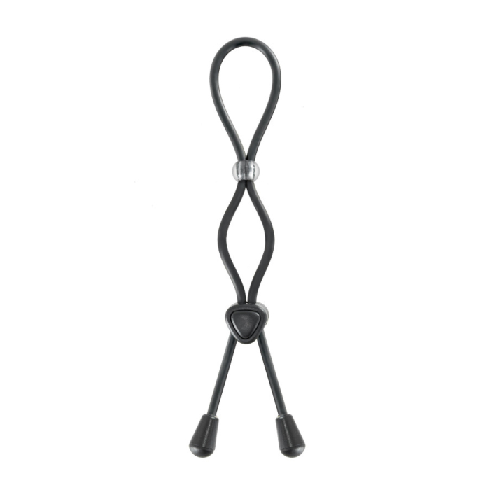 Blue Junker adjustable double loop cockring